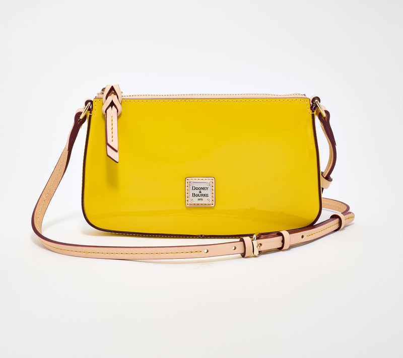 "As Is" Dooney & Bourke Slim Patent Crossbody — View 13