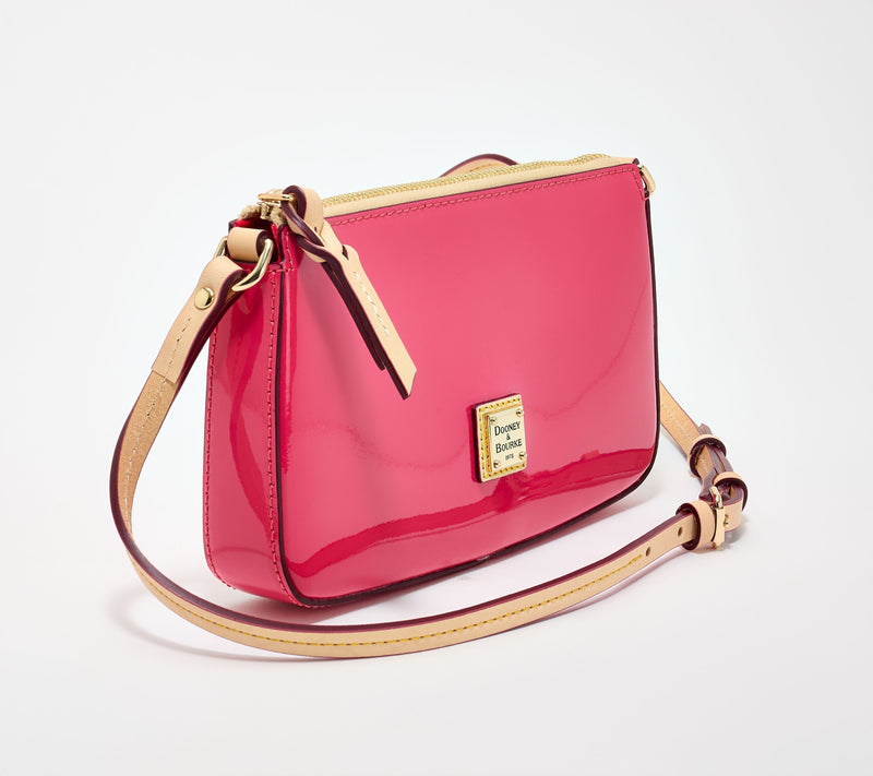 "As Is" Dooney & Bourke Slim Patent Crossbody — View 2