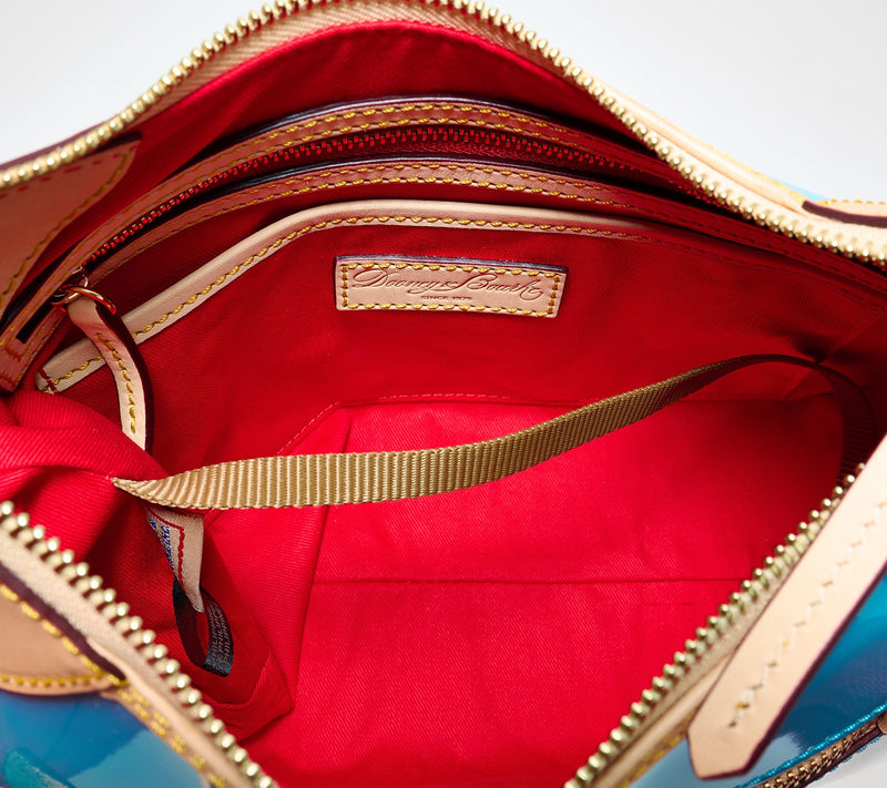 "As Is" Dooney & Bourke Small Patent Hobo — View 4