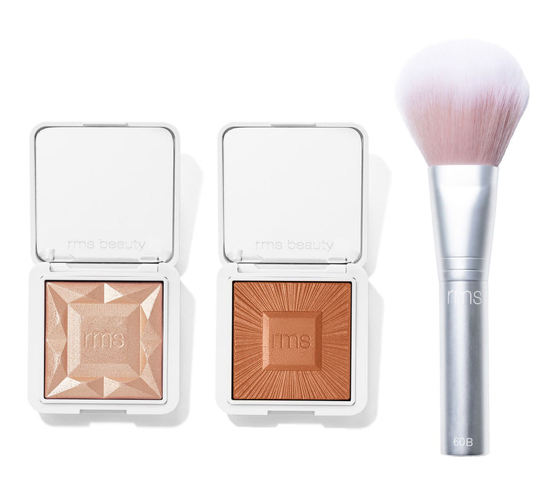 RMS Beauty x Sandra's Favorites Bronzer, Brush & Highlight Kit — Main view