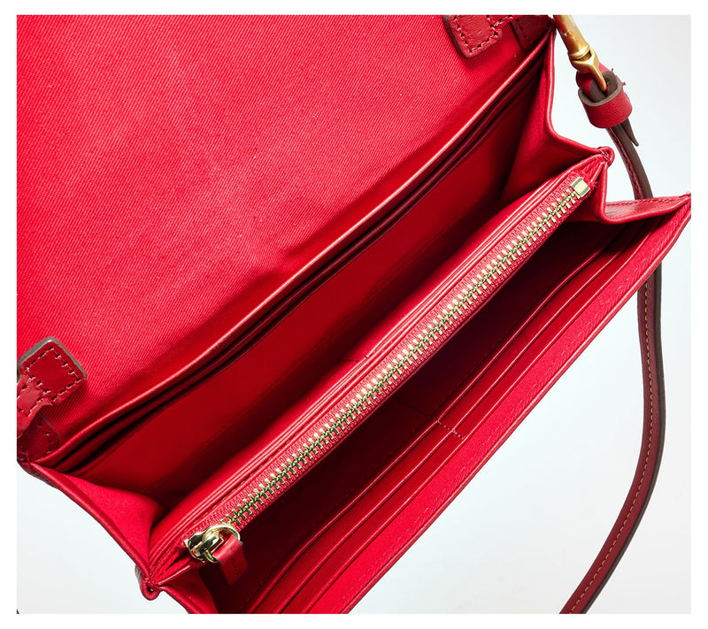 "As Is" Dooney & Bourke Florentine Leather Daphne Crossbody — View 4