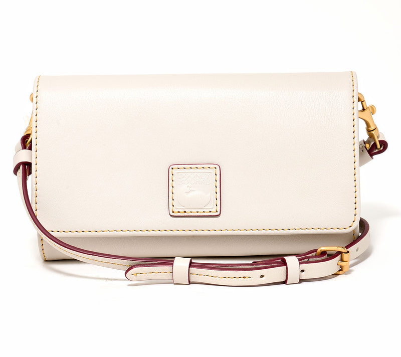 "As Is" Dooney & Bourke Florentine Leather Daphne Crossbody — View 12