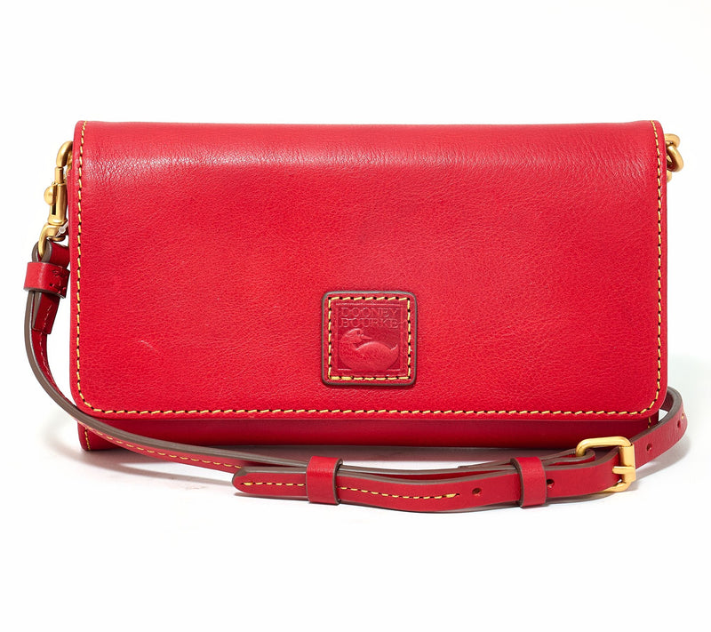 "As Is" Dooney & Bourke Florentine Leather Daphne Crossbody — View 14