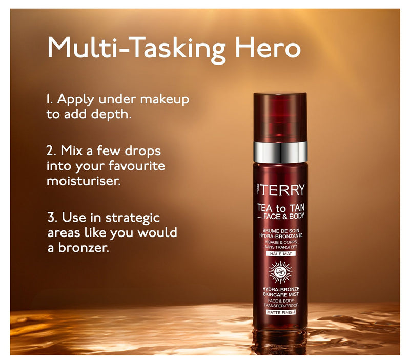 By Terry Tea to Tan Instant Tanning Mist & Brush Set — View 3