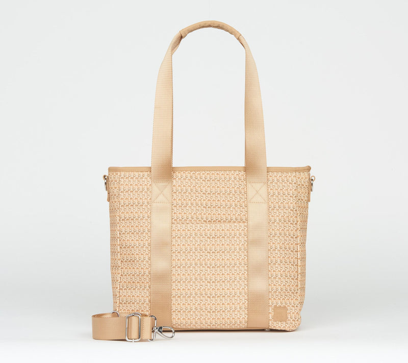"As Is" IHKWIP Raffia Carry Your Confidence Tote w/ Crossbody Strap — View 16