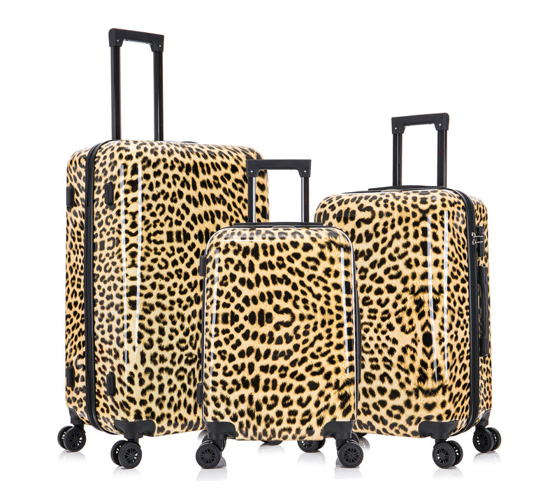 InUSA Prints Lightweight Hardside Spinner 3 Piece Luggage — View 8