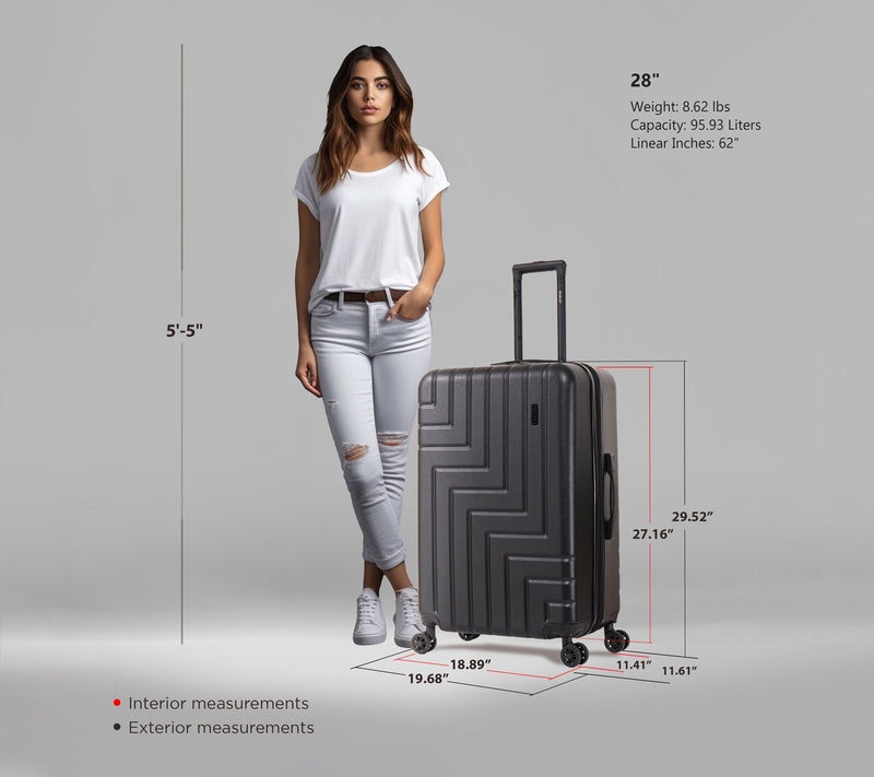 DUKAP Zahav Lightweight Hardside Spinner 28in — View 2