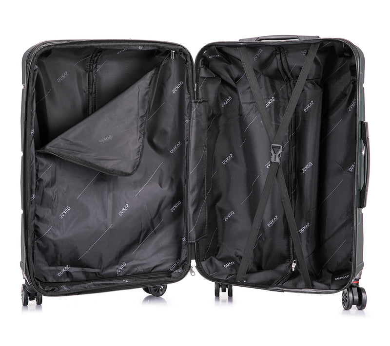 DUKAP Zonix Lightweight Hardside 3 Piece Luggage Set — View 6