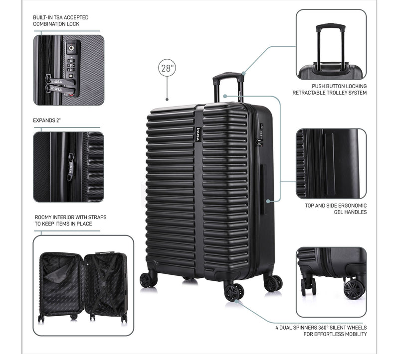 InUSA Ally Lightweight Hardside Spinner 28in — View 3