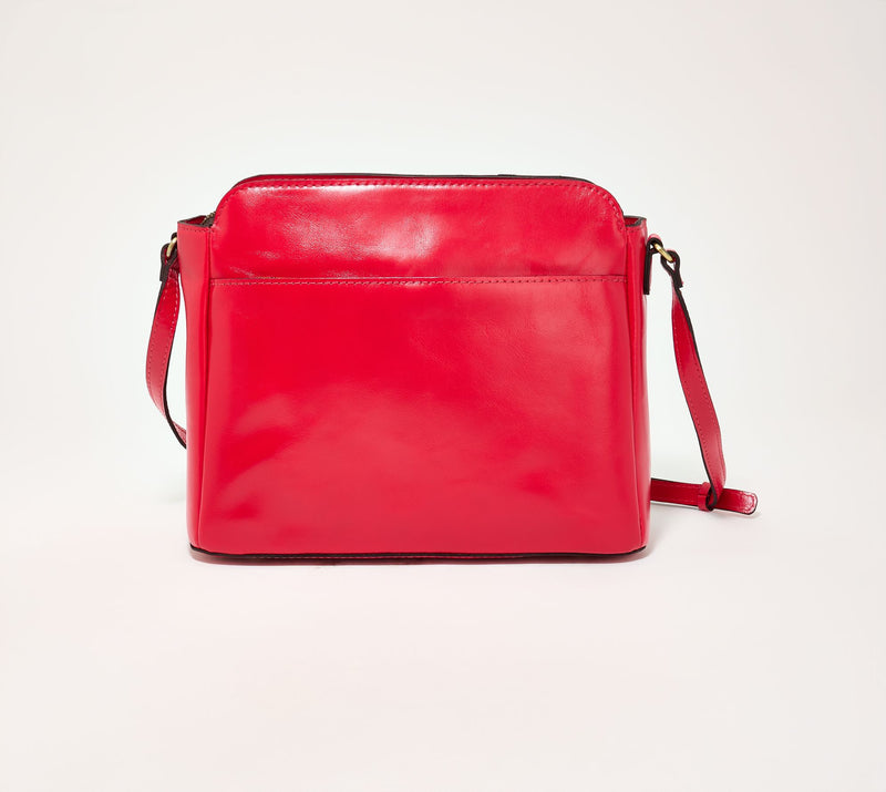 "As Is" Patricia Nash Leather Isaura Crossbody — View 3