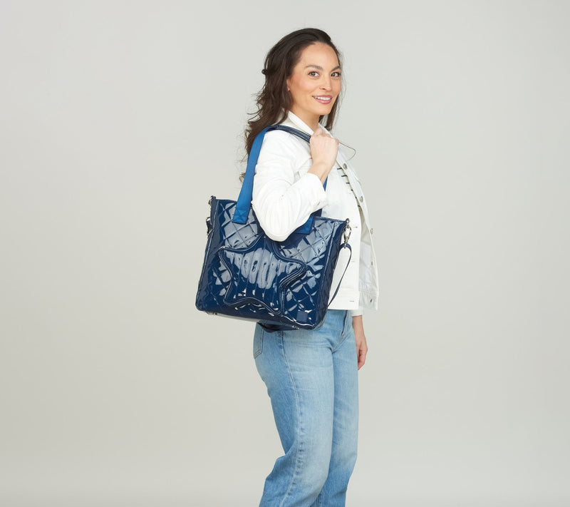 "As Is" IKHWIP Shooting Star Tote with Crossbody Strap — View 6