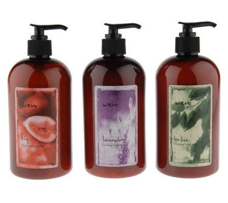 WEN by Chaz Dean Cleansing Conditioner Trio, 16oz. — Main view