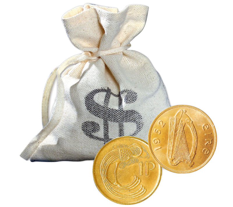 Bankers Bag of Lucky Irish Pennies — Main view