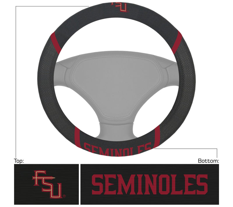 Fanmats NCAA Embroidered Steering Wheel Cover — View 8