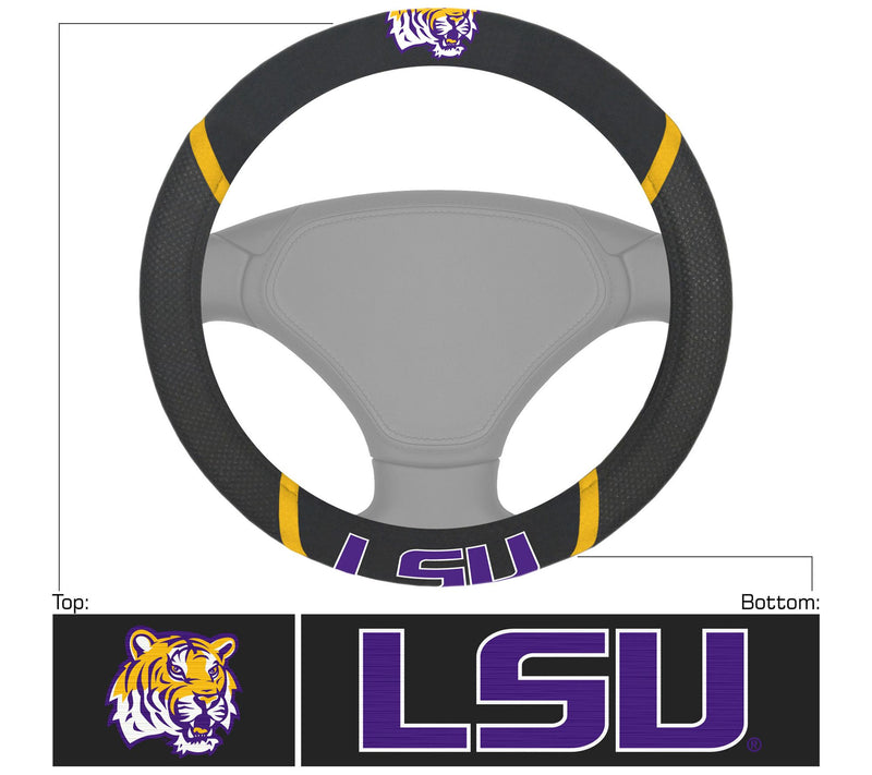 Fanmats NCAA Embroidered Steering Wheel Cover — View 12