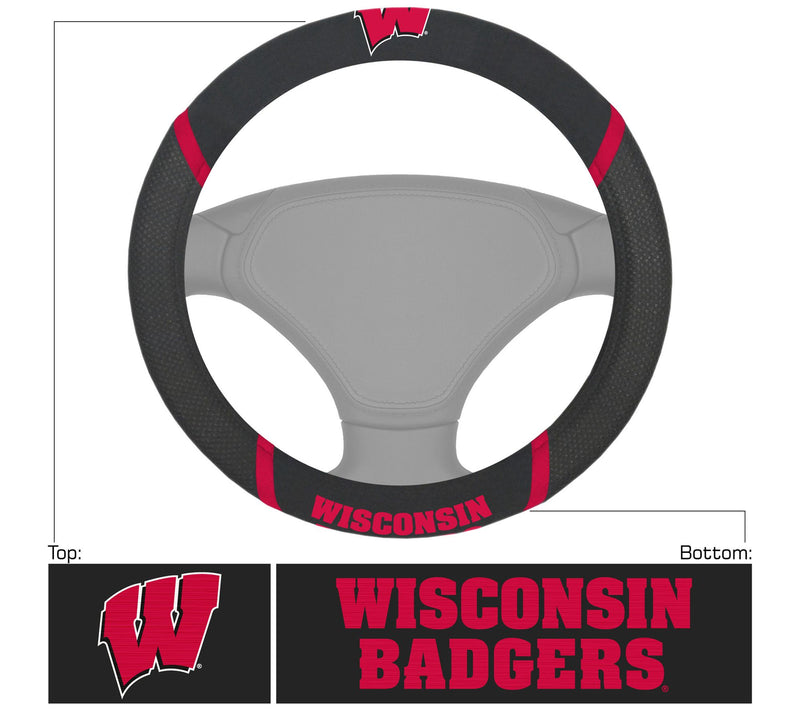 Fanmats NCAA Embroidered Steering Wheel Cover — View 31
