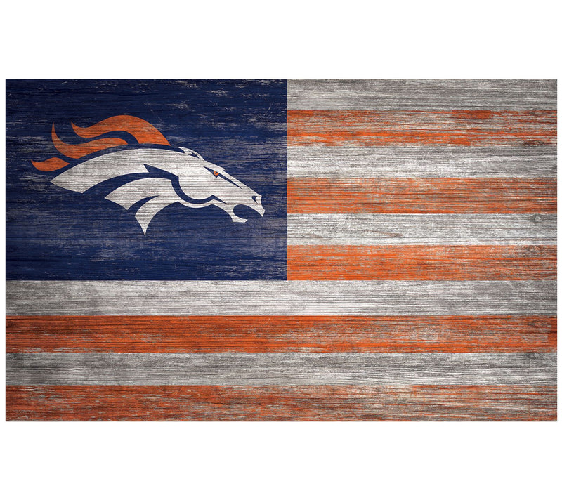 NFL Distressed Wall Decor Flag — View 6