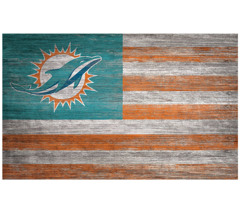 NFL Distressed Wall Decor Flag — View 14