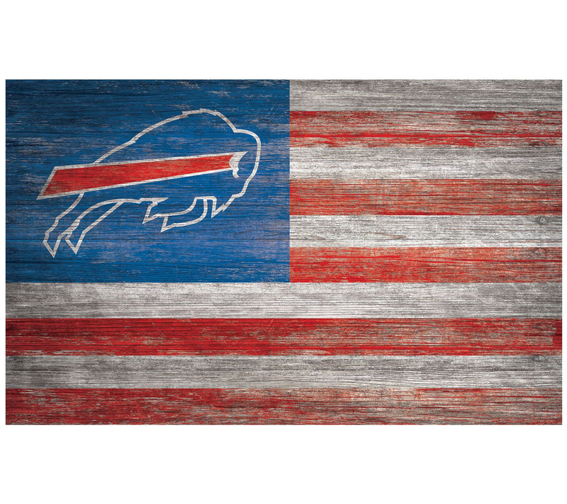 NFL Distressed Wall Decor Flag — View 5