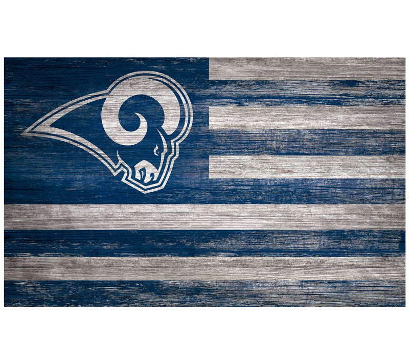 NFL Distressed Wall Decor Flag — View 25