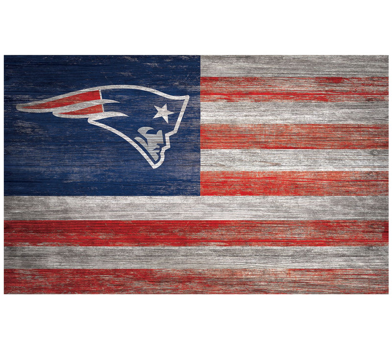 NFL Distressed Wall Decor Flag — View 23
