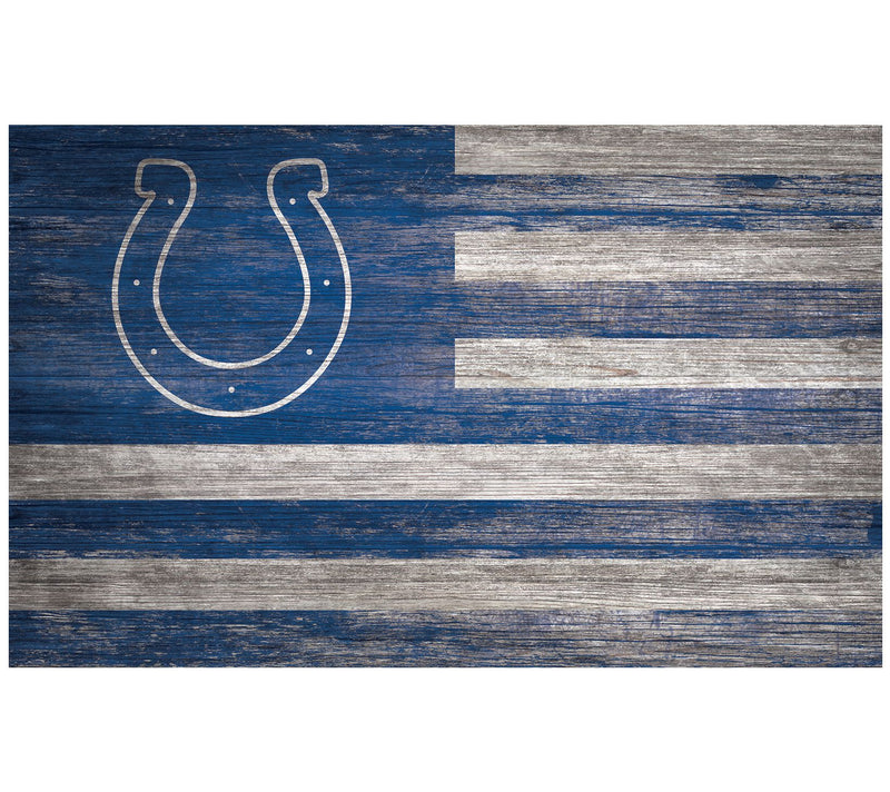 NFL Distressed Wall Decor Flag — View 12