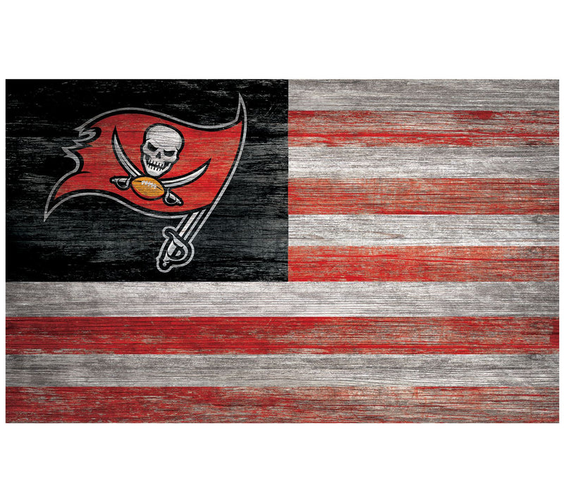 NFL Distressed Wall Decor Flag — View 8
