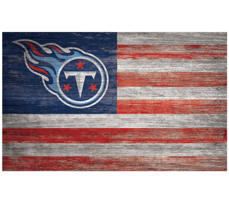 NFL Distressed Wall Decor Flag — View 32
