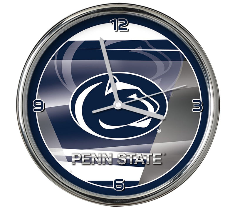 NCAA 12" Shadow Chrome Clock — View 38