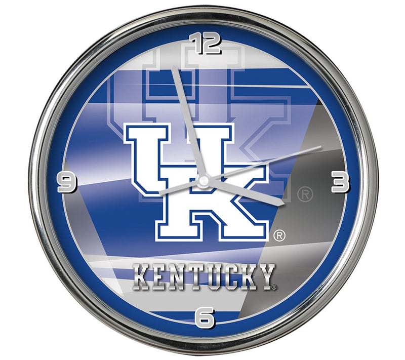 NCAA 12" Shadow Chrome Clock — View 20