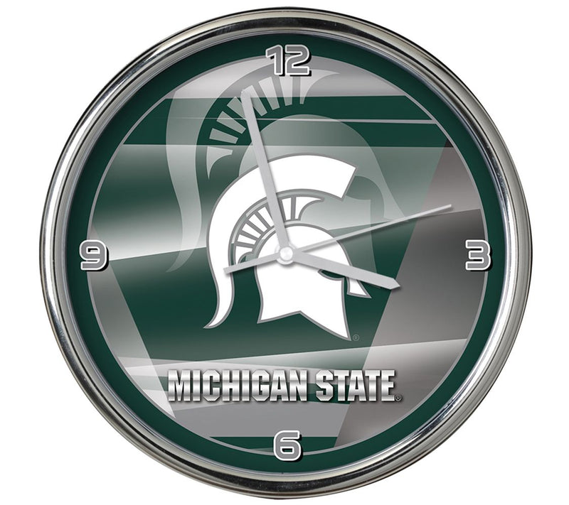 NCAA 12" Shadow Chrome Clock — View 26