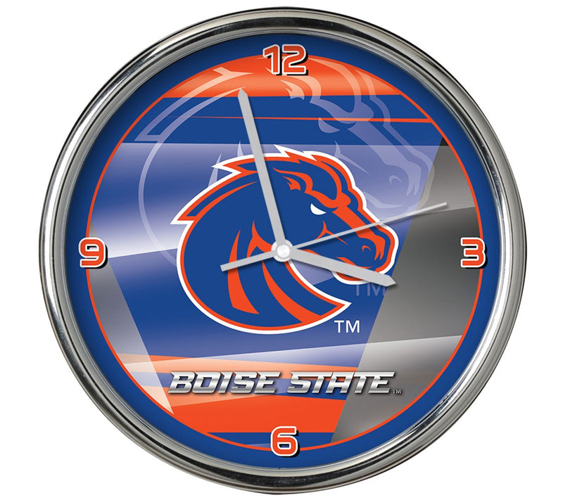 NCAA 12" Shadow Chrome Clock — View 7