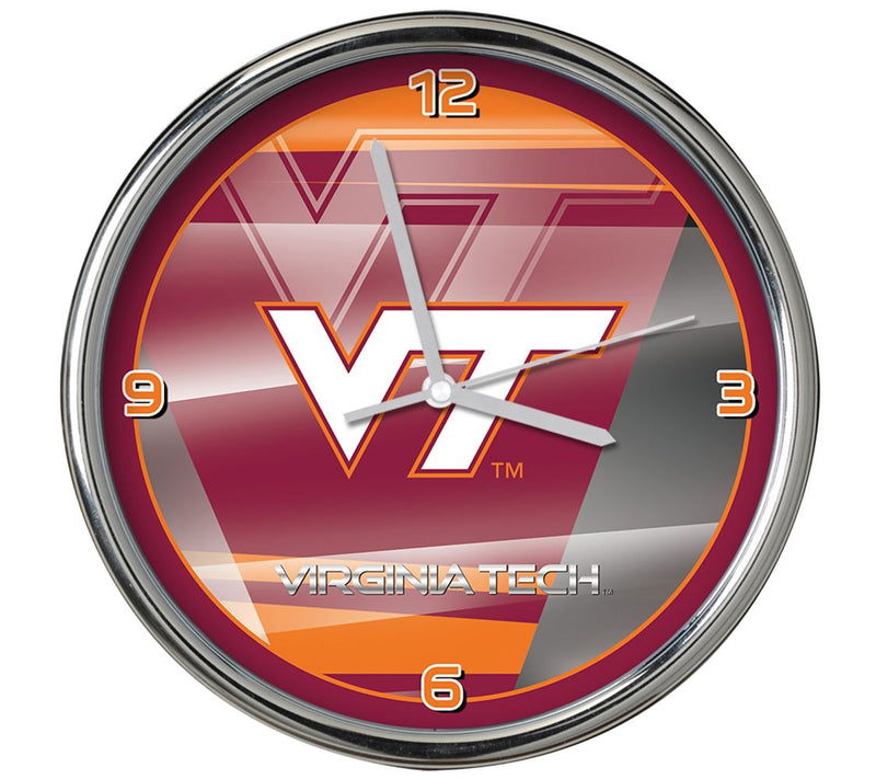 NCAA 12" Shadow Chrome Clock — View 47
