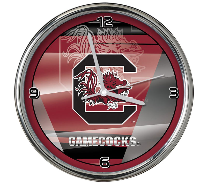 NCAA 12" Shadow Chrome Clock — View 39