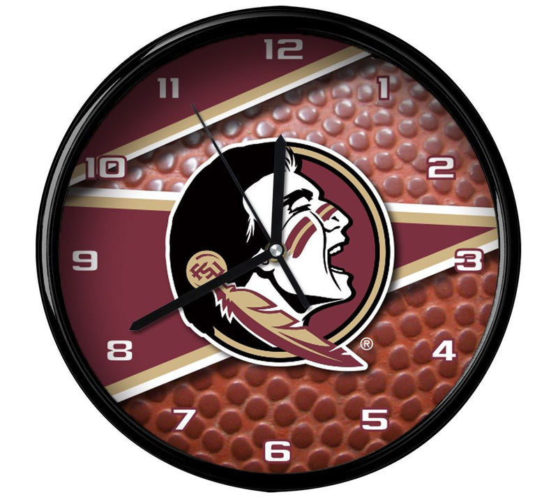 NCAA 12" Football Clock — View 12