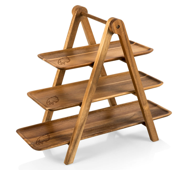 Picnic Time NFL Serving Ladder 3-Tiered ServingStation — Main view