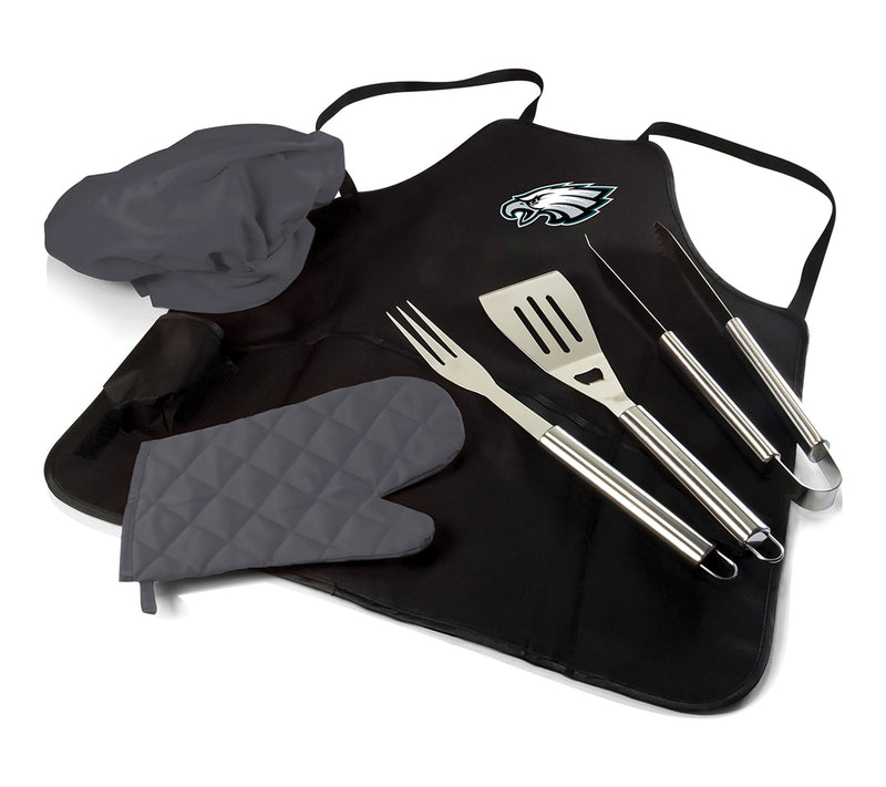 Picnic Time NFL BBQ Apron Tote Pro Grill Set — Main view