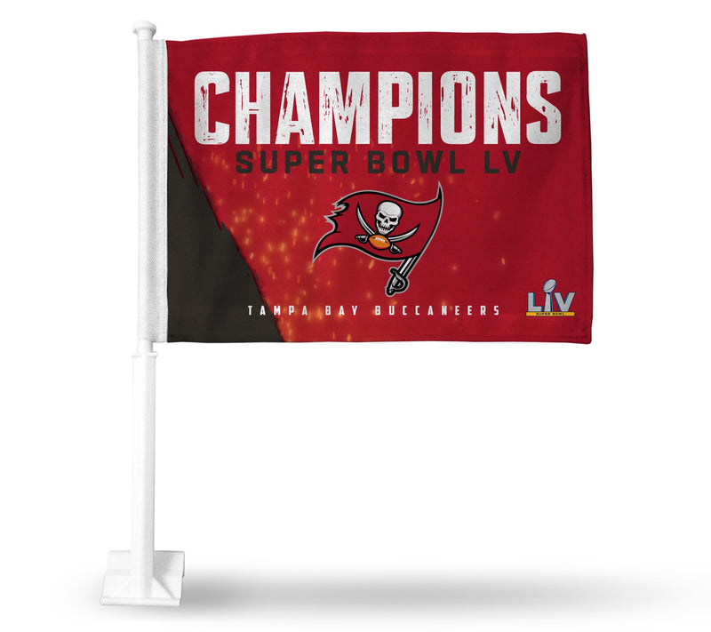 Buccaneers 2021 Super Bowl LV Champs Car Flag — Main view