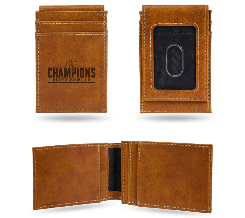 Buccaneers 2021 Super Bowl LV Champs Front Pocket Wallet — Main view