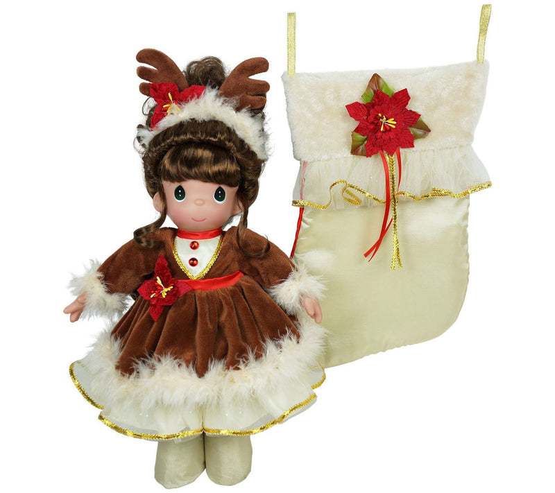 Doll Maker 16in 2021 Annual Christmas StockingDoll — View 3
