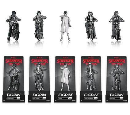 FiGPiN Stranger Things Deluxe Set of 5 Collectible Pins