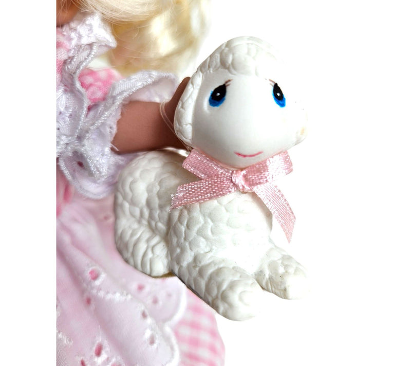 Precious Moments Mary Had a Little Lamb Doll — View 6