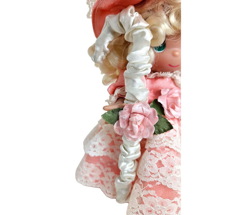 Precious Moments Little Bo Peep Doll w/ Bear and Staff — View 5