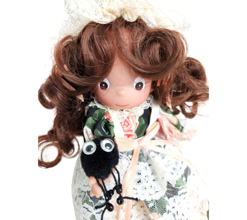 Precious Moments Little Miss Muffet Doll with Spider — View 6