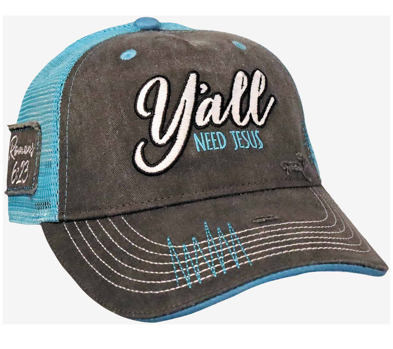 grace & truth Cap - Y'all Need Jesus — Main view