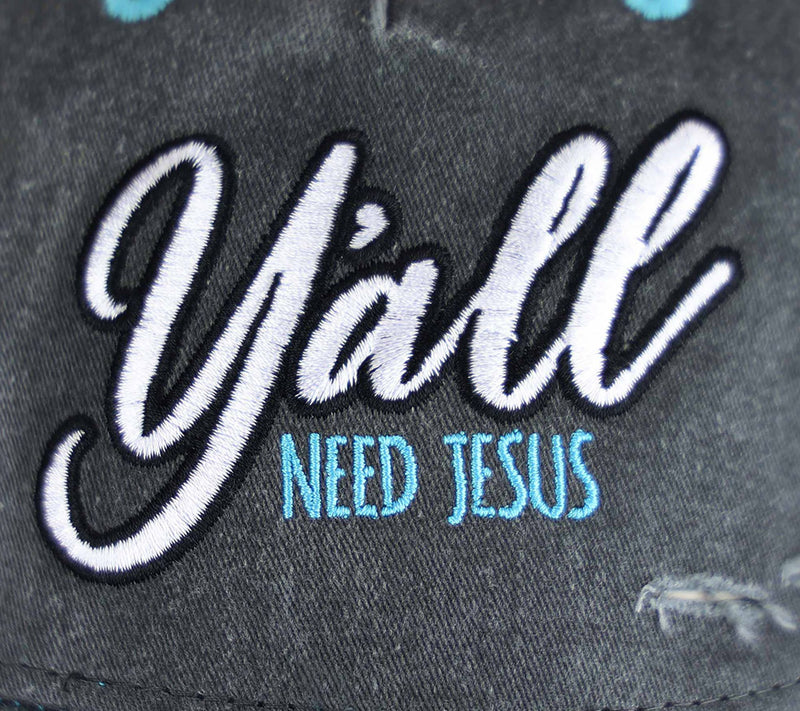 grace & truth Cap - Y'all Need Jesus — View 3