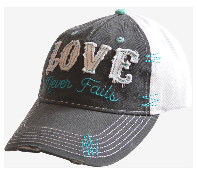 Cherished Girl Cap - Love Never Fails — Main view