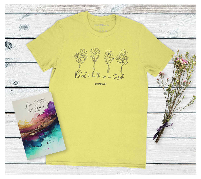 grace & truth Women's T - Rooted And Built Up — View 3