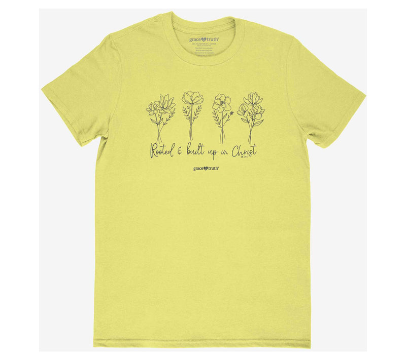 grace & truth Women's T - Rooted And Built Up — Main view