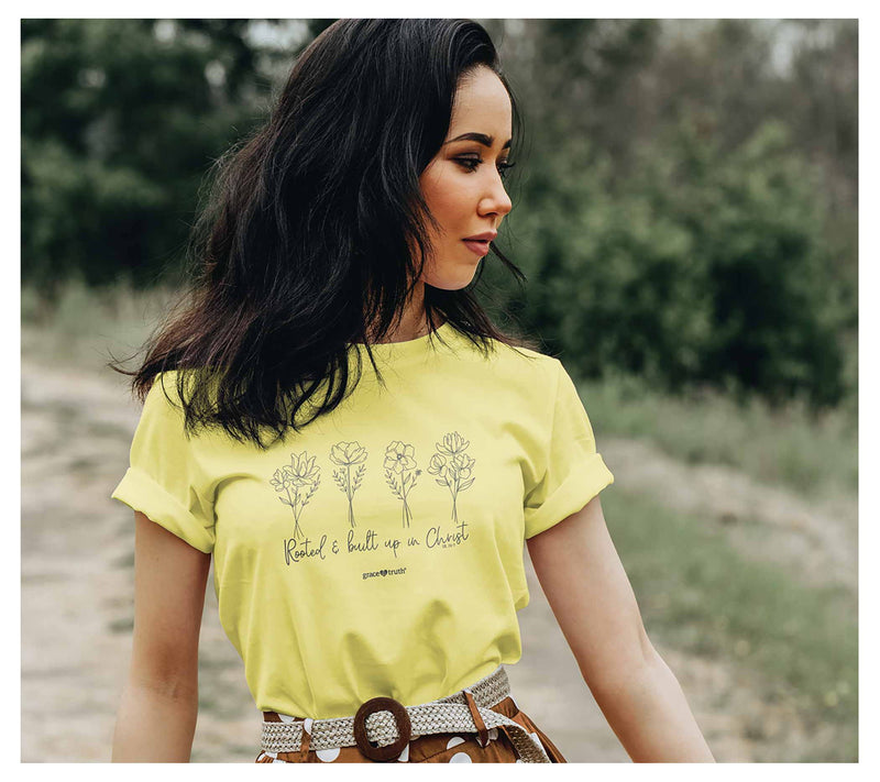 grace & truth Women's T - Rooted And Built Up — View 5